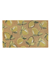 My Mat Natural Lemons Coir Doormat - Image 2 of 4