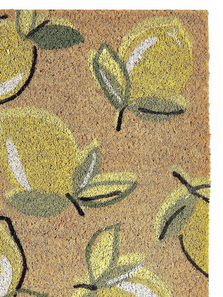 My Mat Natural Lemons Coir Doormat - Image 4 of 4