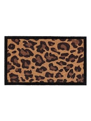 My Mat Natural Leopard Border Coir Doormat - Image 2 of 3