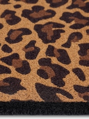 My Mat Natural Leopard Border Coir Doormat - Image 3 of 3