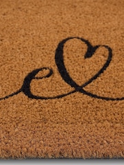My Mat Natural Home Script Coir Doormat - Image 3 of 3