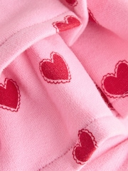Pink Heart Baby Long Sleeve Bodysuit Bubble Skirt And Tights Set 3 Piece (0mths-2yrs) - Image 10 of 11
