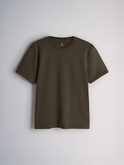 Green/Black Regular Fit Short Sleeve T-Shirt 7 Pack - Image 8 of 10