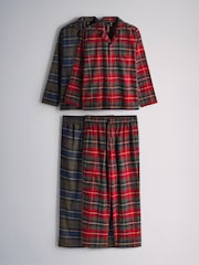 The Set 2PK Family Christmas Check Pyjamas Multi - Image 2 of 11
