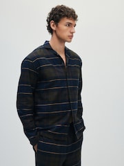 The Set 2PK Family Christmas Check Pyjamas Multi - Image 5 of 11
