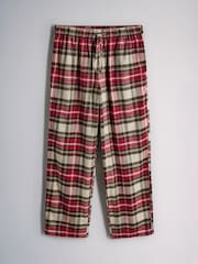 The Set 2 Pack Jersey Check Pyjamas - Image 7 de 11
