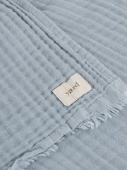 Yard Mineral Lark Muslin Cotton Throw - Image 3 of 4