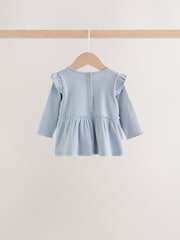 Blue Spot Peplum Top and Leggings Baby Set (0mths-2yrs) - Image 5 of 9