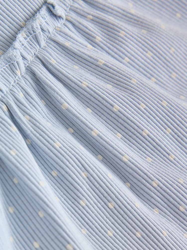 Blue Spot Peplum Top and Leggings Baby Set (0mths-2yrs) - Image 9 of 9 Blue Spot Peplum Top and Leggings Baby Set (0mths-2yrs) - Image 9 of 9