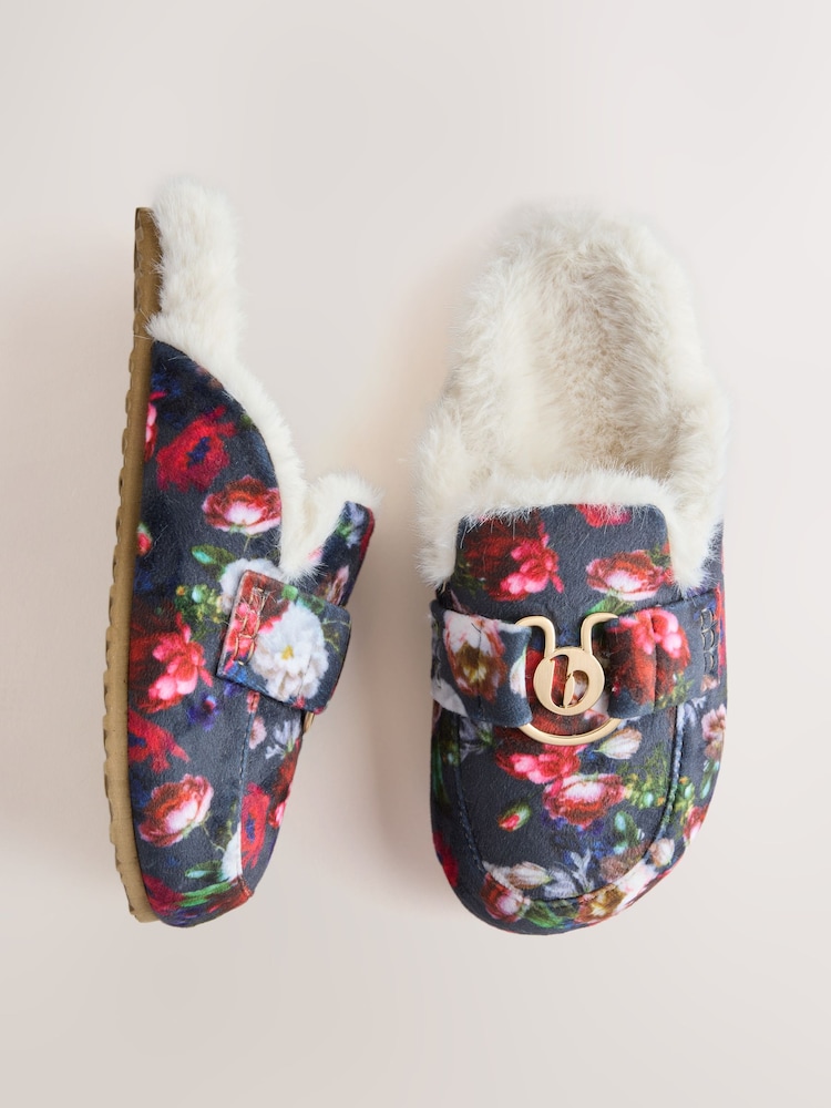 B by Ted Baker Cosy Mule Slippers with Hardware - Image 1 of 6