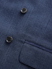 Նավատորմ - Regular Fit Double Breasted Trimmed Puppytooth Texture Suit Waistcoat - Պատկեր 3 4-ից