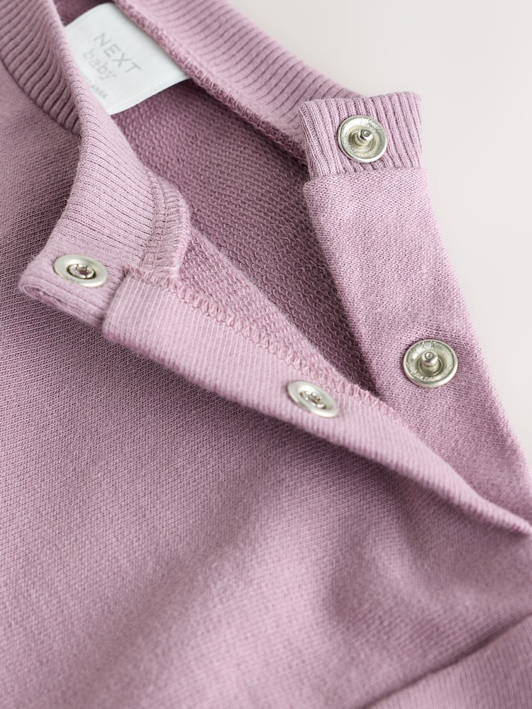 Purple Cosmic Baby Sweat Top And Joggers Set 2 Piece (0mths-2yrs) - Image 8 of 8 Purple Cosmic Baby Sweat Top And Joggers Set 2 Piece (0mths-2yrs) - Image 8 of 8