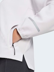 adidas Light Grey adi365 Running Crew Neck Shirt - Image 3 of 7