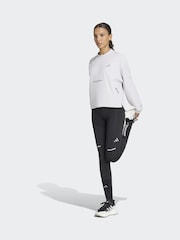 adidas Light Grey adi365 Running Crew Neck Shirt - Image 4 of 7