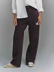 Темно-фіолетовий - adidas originals Knitted Trousers - Image 1 of 5