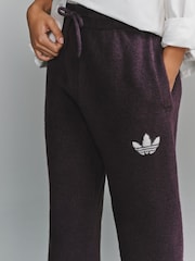 Темно-фіолетовий - adidas originals Knitted Trousers - Image 4 of 5