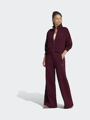 adidas Originals Maroon Red Spacer Joggers - Image 3 of 5