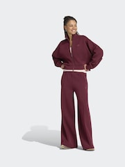 adidas Originals Maroon Red Spacer Track Top - Image 3 of 6