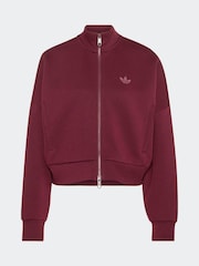adidas Originals Maroon Red Spacer Track Top - Image 6 of 6