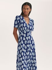 Finery Blue Martina Dress - Image 2 of 4
