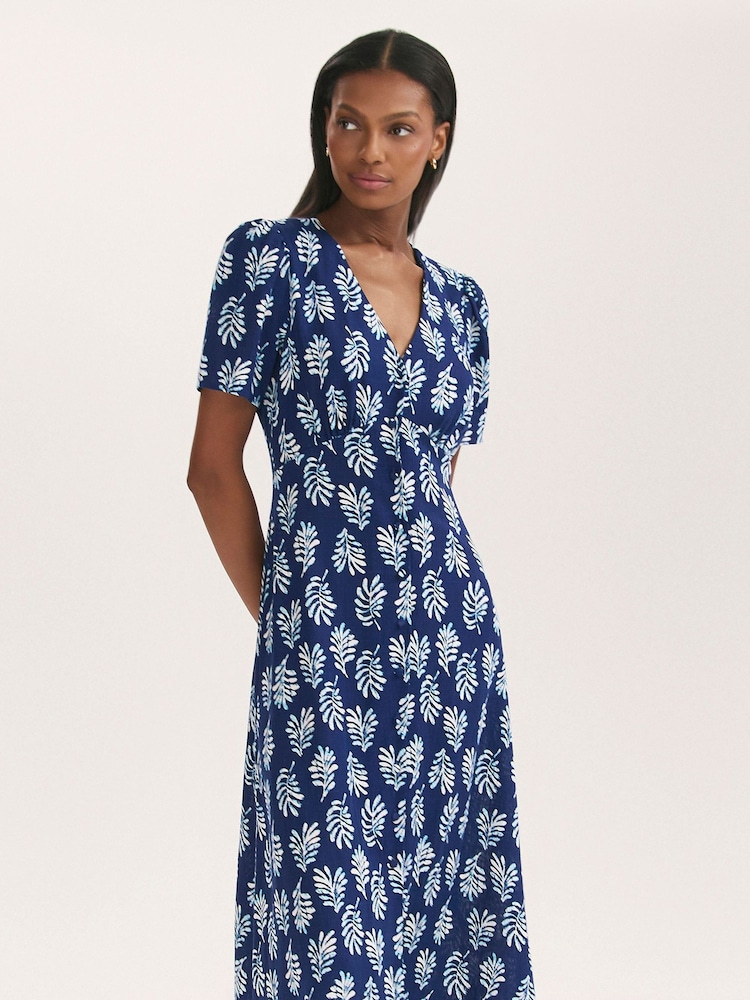 Finery Blue Martina Dress - Image 2 of 4