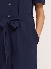 Finery Blue Uma Jumpsuit - Image 3 of 4