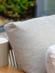 Maze Latte Brown Sicilly 3 Piece Garden Sofa and Coffee Table Set - Image 4 of 6