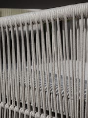 Maze Set of 2 Cool Linen Grey Maldives Garden Dining Chairs - Image 2 of 4