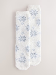 Sparkle Snowflake Cosy Socks In A Gift Box - Image 5 of 7