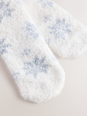 Sparkle Snowflake Cosy Socks In A Gift Box - Image 6 of 7