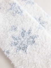 Sparkle Snowflake Cosy Socks In A Gift Box - Image 7 of 7