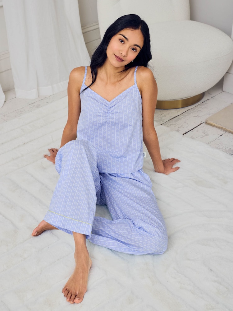 Chelsea Peers Soleil Stripe Print Long Pyjamas Set - صورة 2 من 7 Chelsea Peers Soleil Stripe Print Long Pyjamas Set - صورة 2 من 7