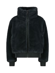 CMP Premium Faux Fur High Neck Fleece Coat - Bilde 1 av 3