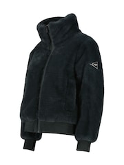 CMP Premium Faux Fur High Neck Fleece Coat - Bilde 3 av 3