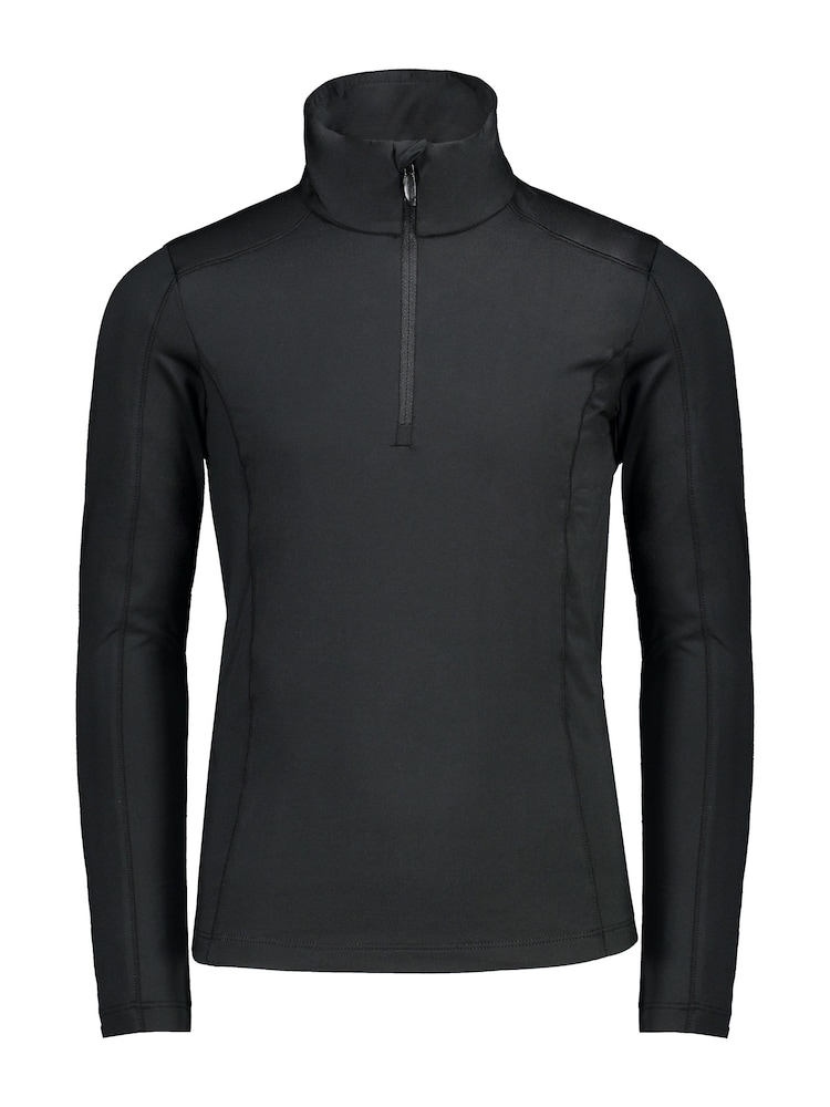 CMP Black 1/4 Zip Basic Fleece - Image 1 of 2 CMP Black 1/4 Zip Basic Fleece - Image 1 of 2