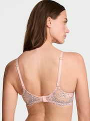 Victoria's Secret Angel Pink Push Up Lace Bra - Image 2 of 2
