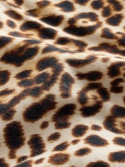 Victoria's Secret Leopard Brown Flannel Long Pyjama Set - Image 4 of 4