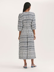 Finery Blue Serena Dress - Image 4 of 4