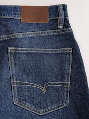 Dark Blue Slim Fit Vintage Jeans - Image 11 of 11