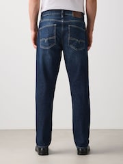 Dark Blue Slim Fit Vintage Jeans - Image 3 of 6