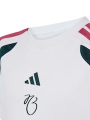 adidas White Jude Bellingham Training Jersey T-Shirt - Image 3 of 5