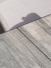 Maze Charcoal Grey Vienna Rectangular Extending Garden Dining Table - Image 4 of 6