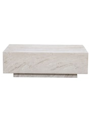 Maze Stone Natural Rectangular Sintered Garden Coffee Table - Image 5 of 5