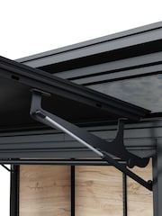 Keter Grey Signature Rosewood Garden Bar Shed - Image 5 of 6