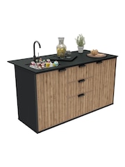 Keter Brown Compact Outdoor Kitchen - Image 4 of 5