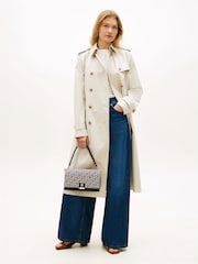 Tommy Hilfiger Blue Monogram Jacquard Cross-Body Bag - Image 5 of 5