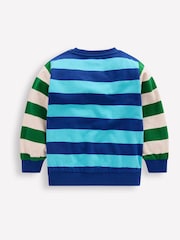 Boden Blue Everyday Printed Sweatshirt - Image 2 of 3