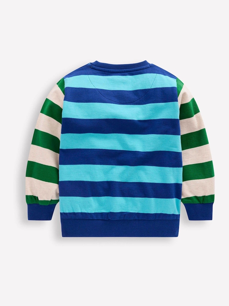 Boden Blue Everyday Printed Sweatshirt - Image 2 of 3
