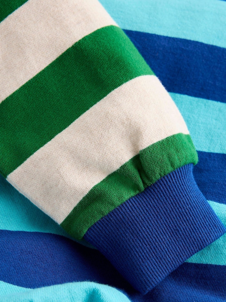 Boden Blue Everyday Printed Sweatshirt - Image 3 of 3