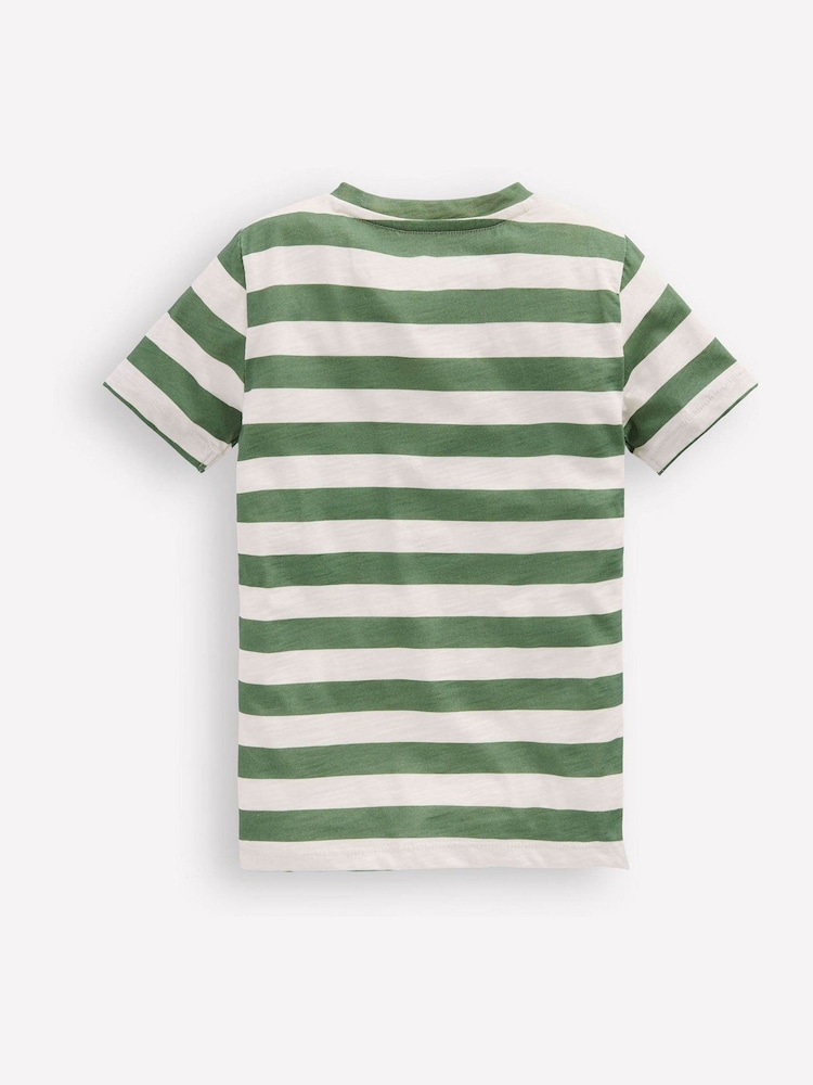 Boden Green Everyday Short Sleeve T-Shirt - Image 2 of 3 Boden Green Everyday Short Sleeve T-Shirt - Image 2 of 3